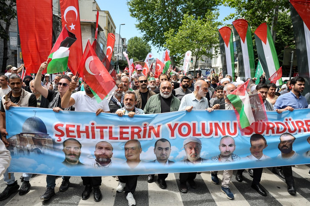 İstanbul, Filistin’in Özgürlüğü Için Yürüdü3