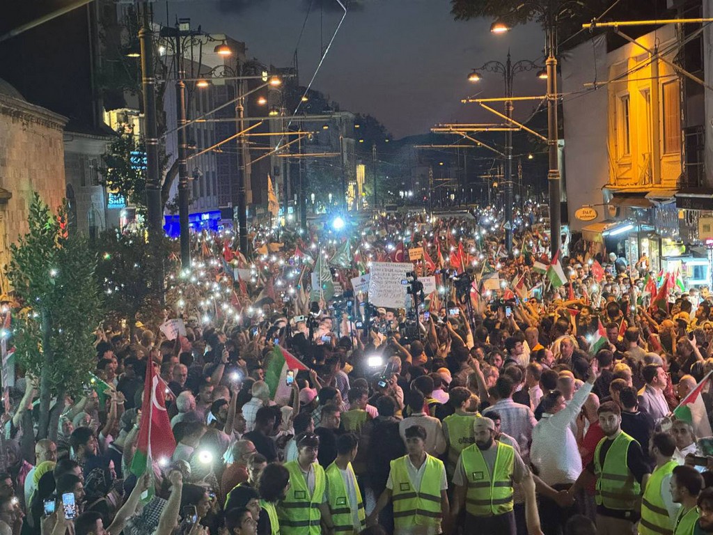 Yüz Binler İstanbul’da Gazze Için Yürüdü (1) 1