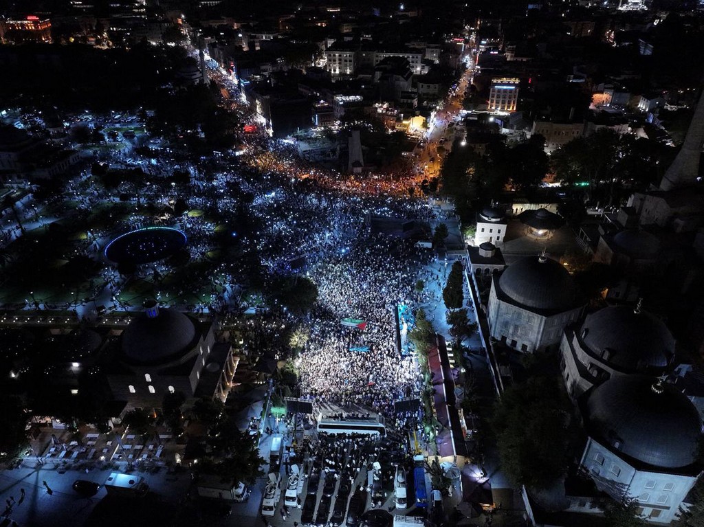 Yüz Binler İstanbul’da Gazze Için Yürüdü (5) 1