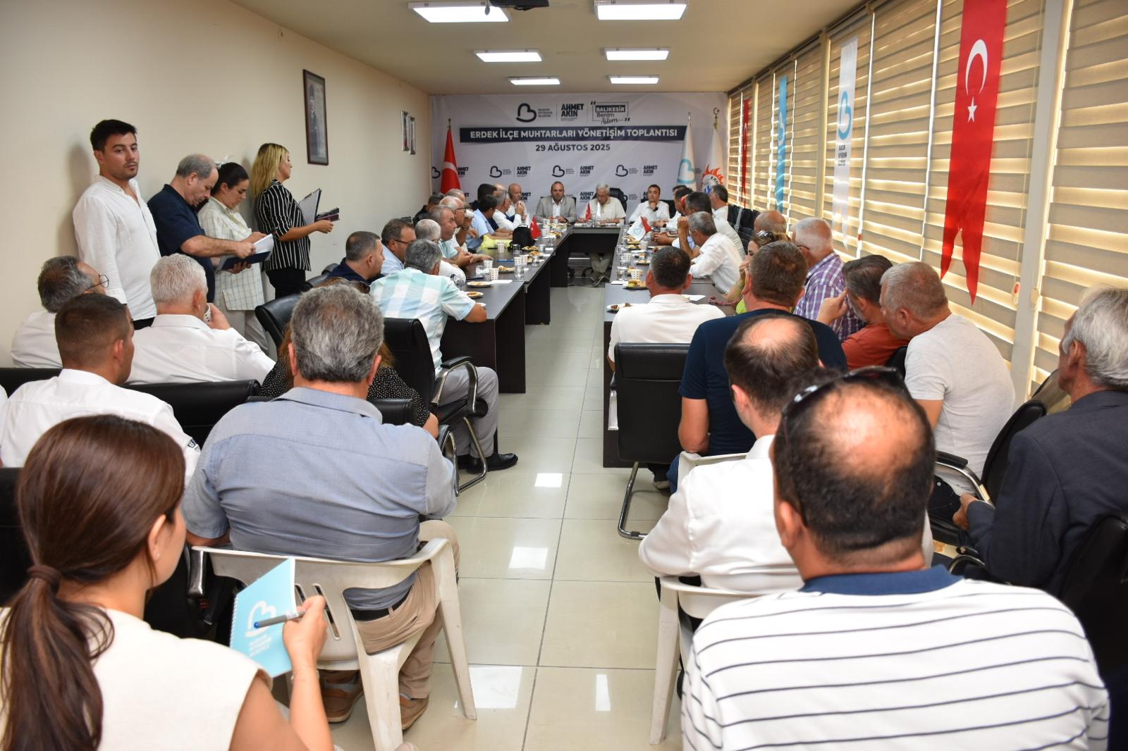 Buyuksehirden Erdek Bandirma Ve Kareside Muhtarlar Bulusmasi 5