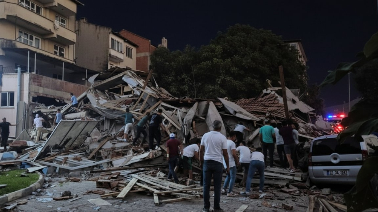 Balıkesir Sındırgı’da 6,1 büyüklüğünde deprem