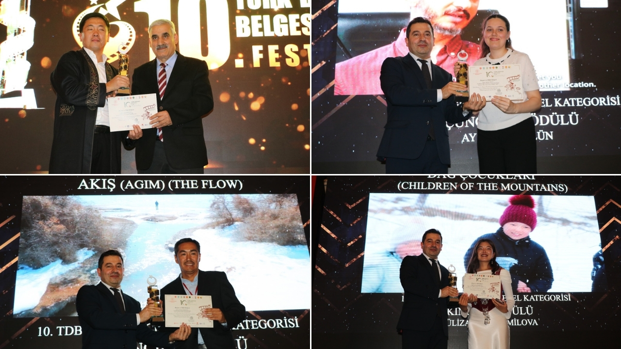Türk Dünyası Belgesel Festivali’nde büyük buluşma Ödüller sahiplerini buldu