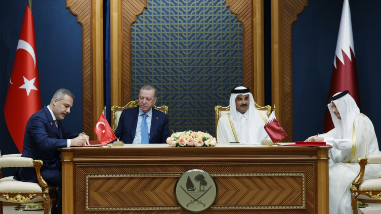 Türkiye ve katar arasında çok sayıda anlaşmaya imza atıldı