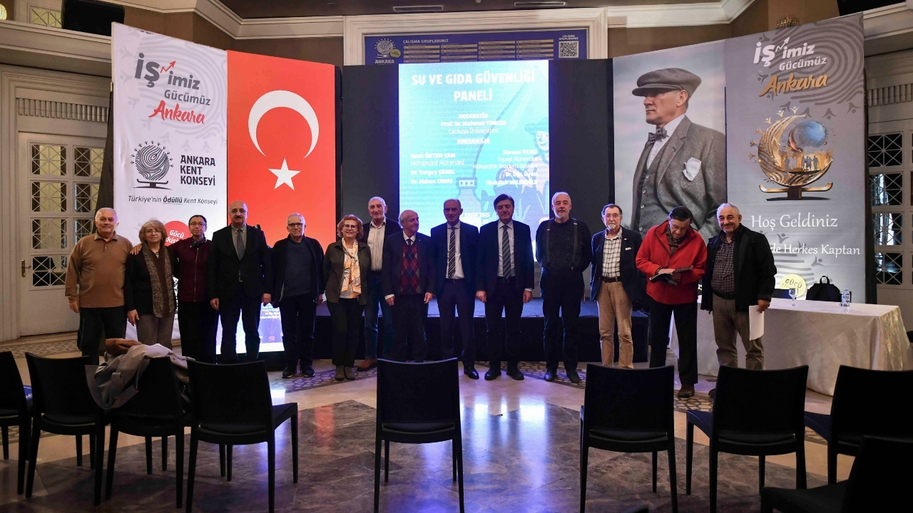 AKK’de kritik panel Su ve gıda güvenliğimiz var mı”