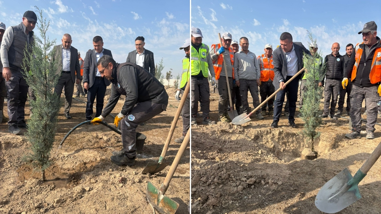 Aksaray OSB’de “Milli Ağaçlandırma Günü”nde 1.111 fidan toprakla buluştu