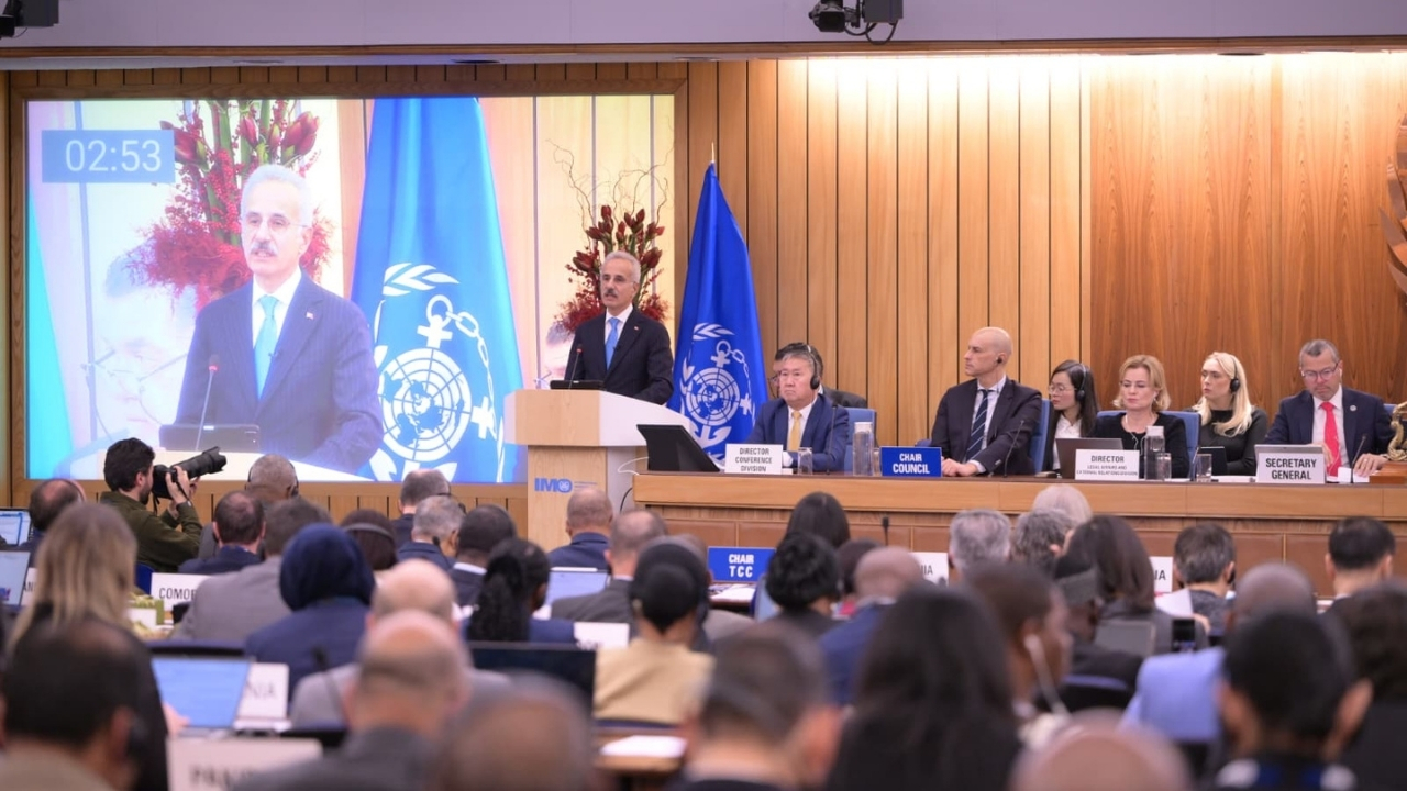 Bakan Uraloğlu’ndan “küresel denizcilik için ortak sorumluluk” mesajı