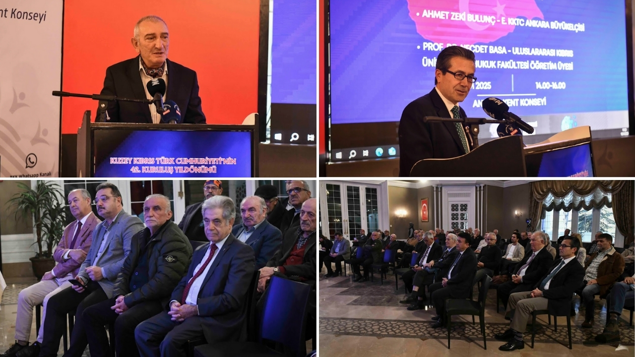 KKTC’nin 42. yılı Ankara’da anlamlı panelle kutlandı “Kıbrıs’ta azınlık değil asli unsuruz”