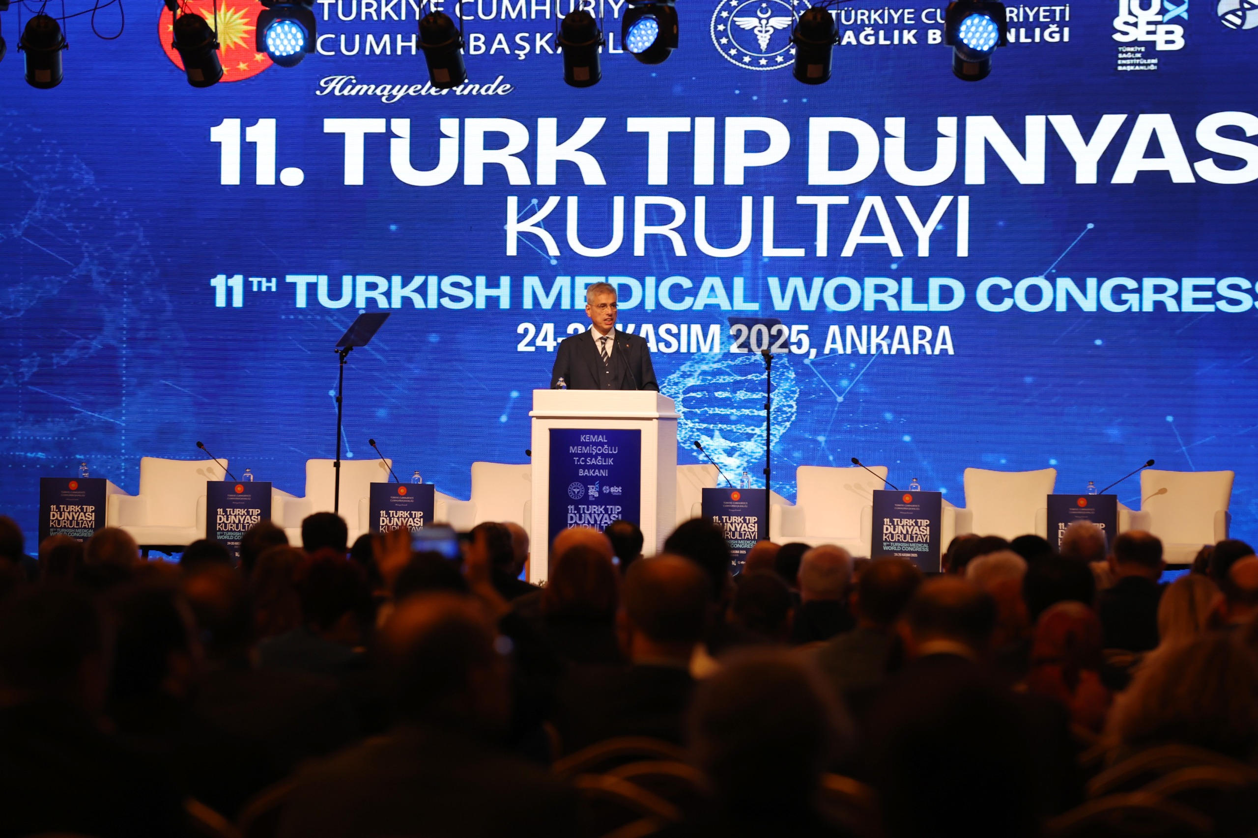 Sağlık Bakanı 11. Türk Tıp Dünyası Kurultayı 25112025 5
