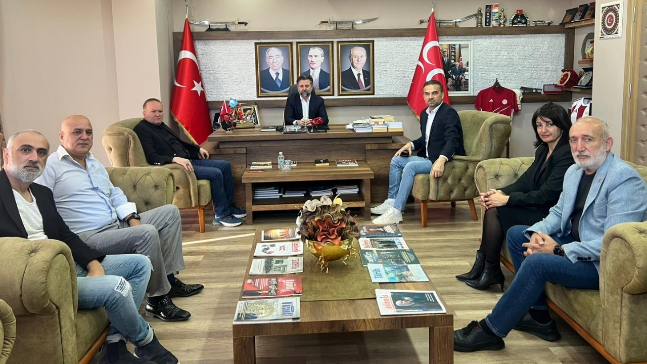 TİMBİR Antalya Şubesi’nden MHP İl Başkanlığı'na ziyaret