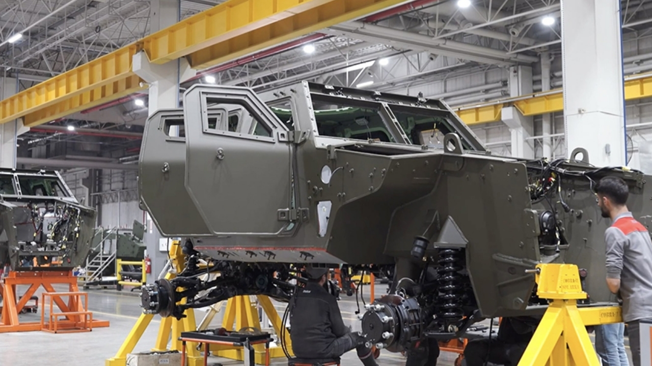 Türkiye’nin en büyük zırhlı araç ihracatında yoğun mesai