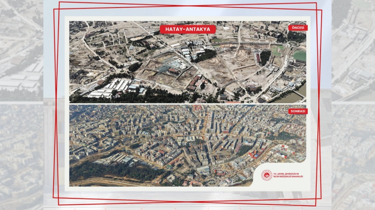 Bakan Kurum Hatay’ımız yeniden ayağa kalkmıştır”