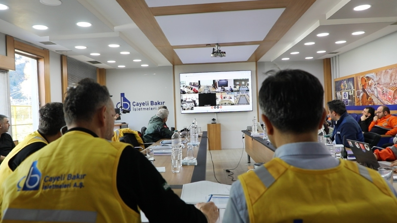 Çayeli Bakır’da madencilikte acil durum tatbikatı gerçekleştirildi
