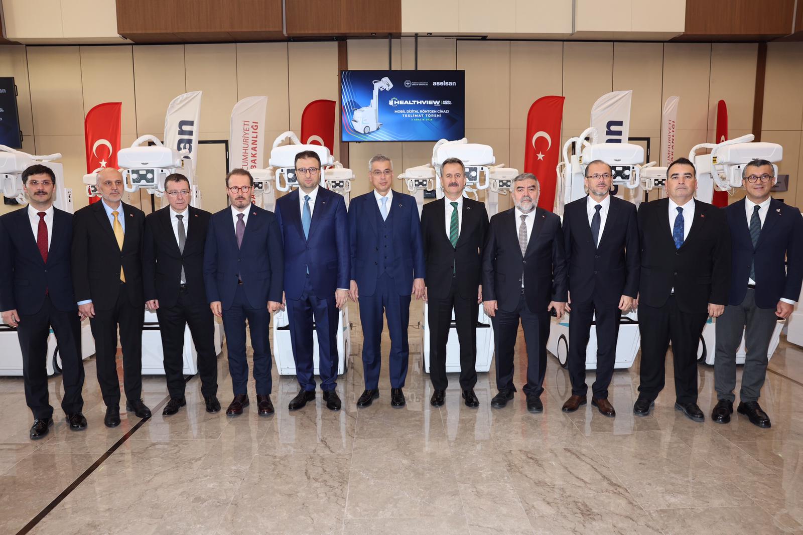 Sağlık Bakanı Aselsan Mobil Dijital Röntgen Cihazı Teslimat Töreni 03122025 2