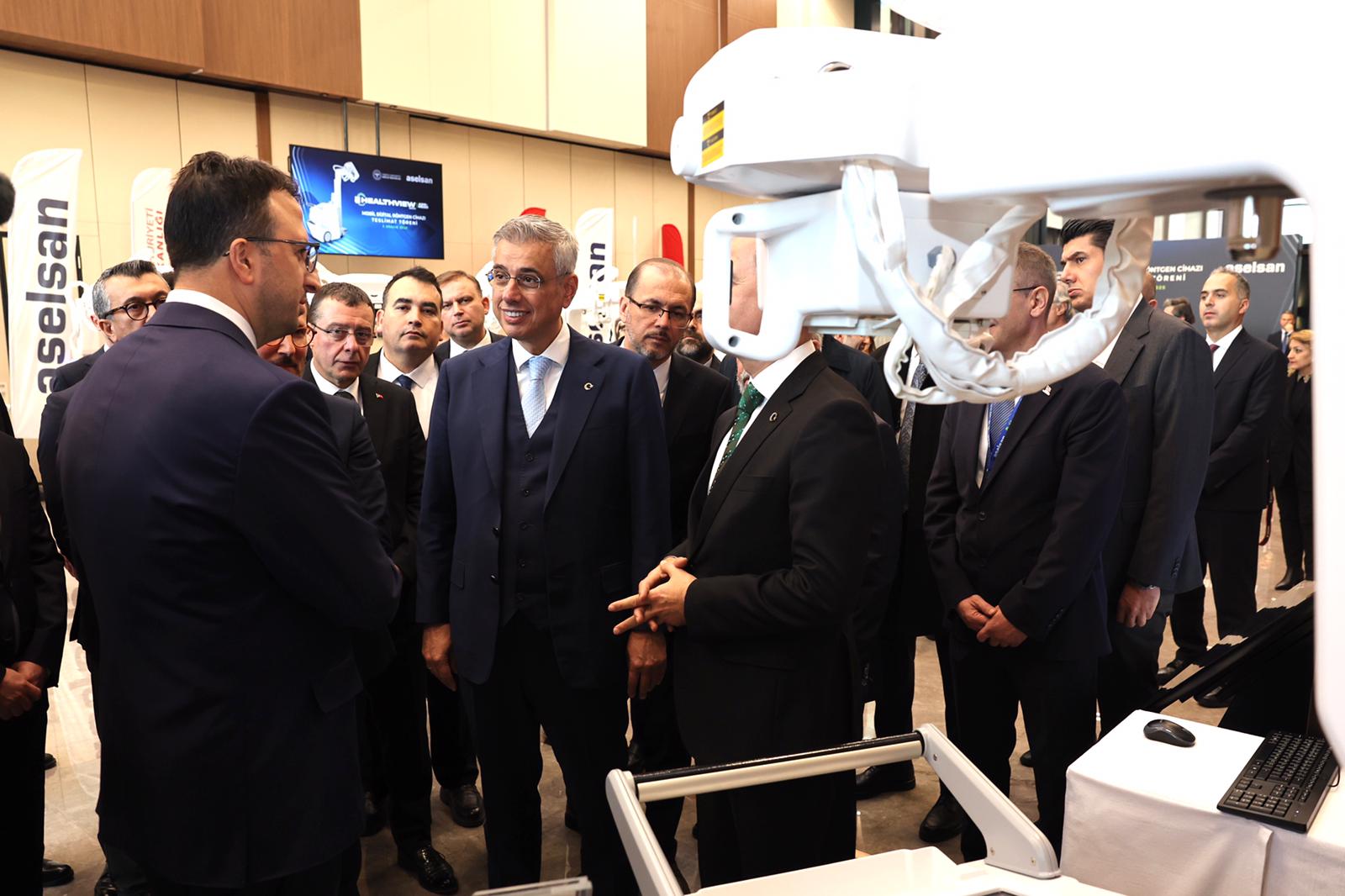 Sağlık Bakanı Aselsan Mobil Dijital Röntgen Cihazı Teslimat Töreni 03122025 4