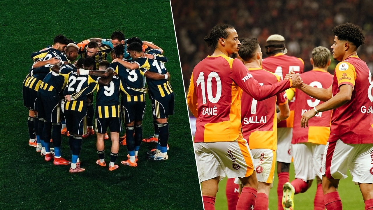Trendyol Süper Lig’de derbi heyecanı Fenerbahçe – Galatasaray