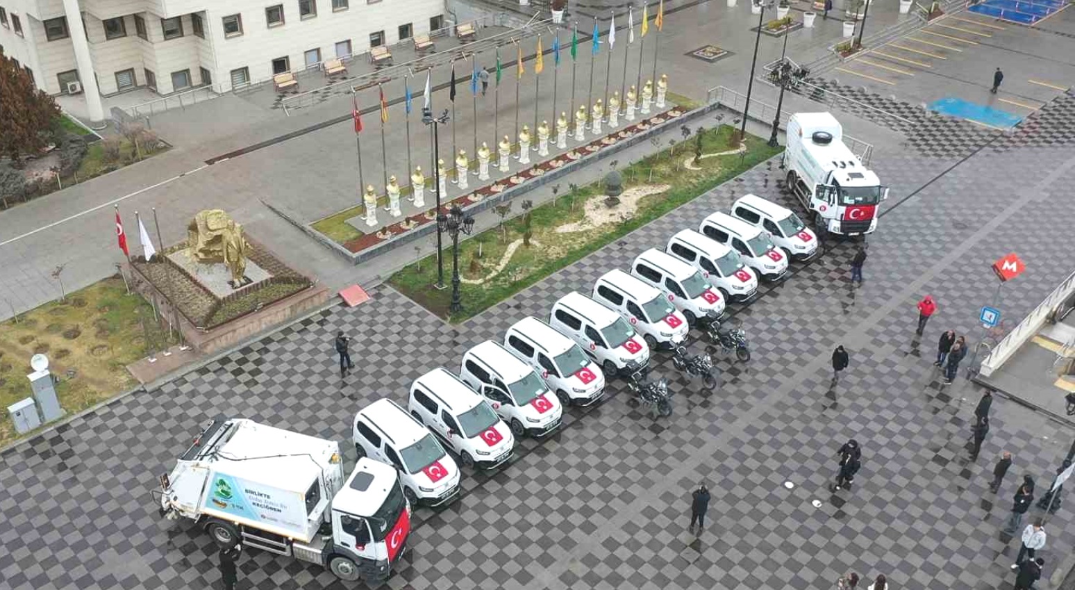 Keçiören Belediyesi Araç Filosuna 15 Yeni Hizmet Aracı Kazandırdı 2