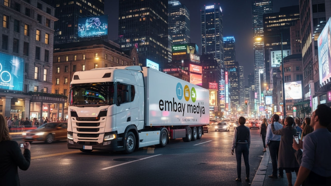 Markaların yollardaki yeni sahası Tır Reklam yeni nesil reklam modeli