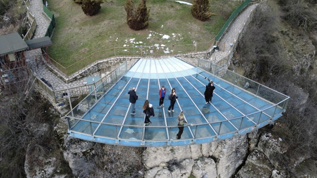 Safranbolu Cam Terası’na yoğun ilgi