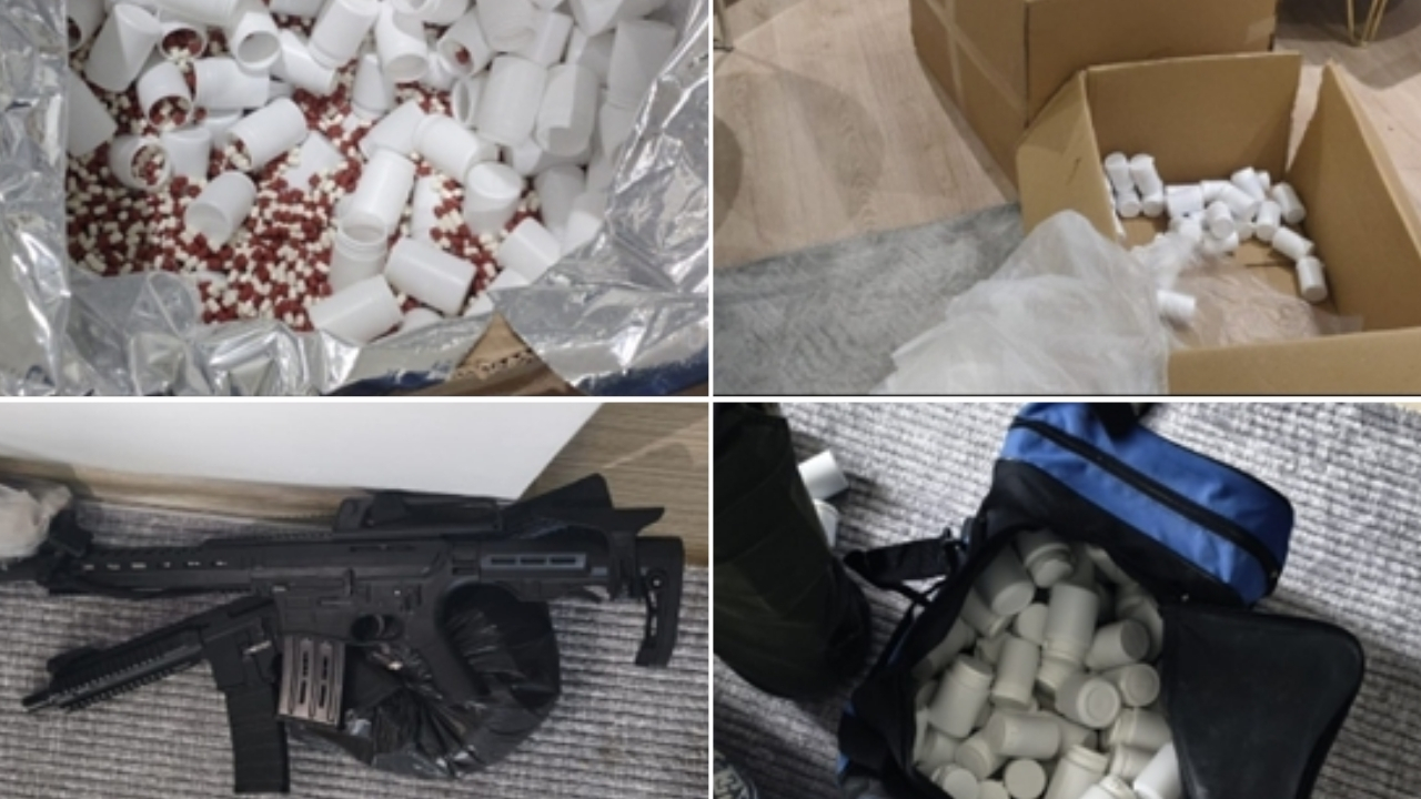 İzmir’de dev uyuşturucu operasyonu 450 bin hap ele geçirdi