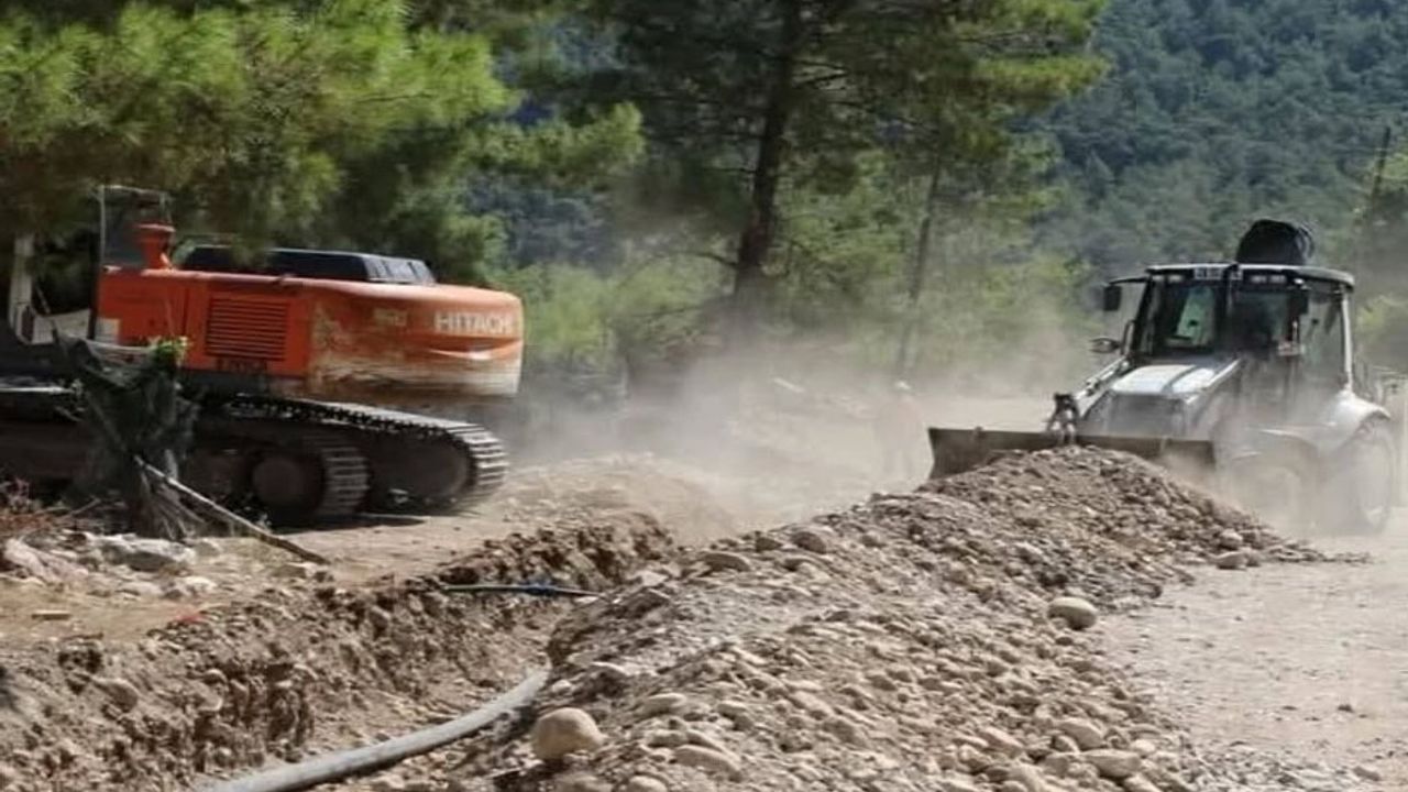 Kumluca çayiçi mahallesi yıllar sonra içme suyuna kavuştu