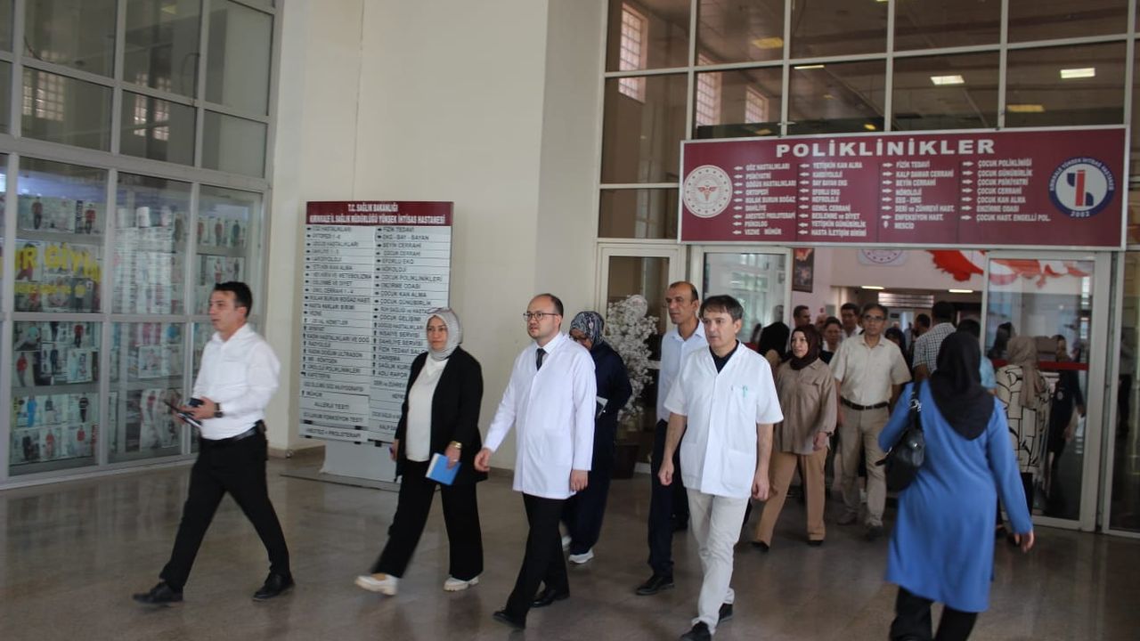 Başhekim Varol'dan saha odaklı mesai