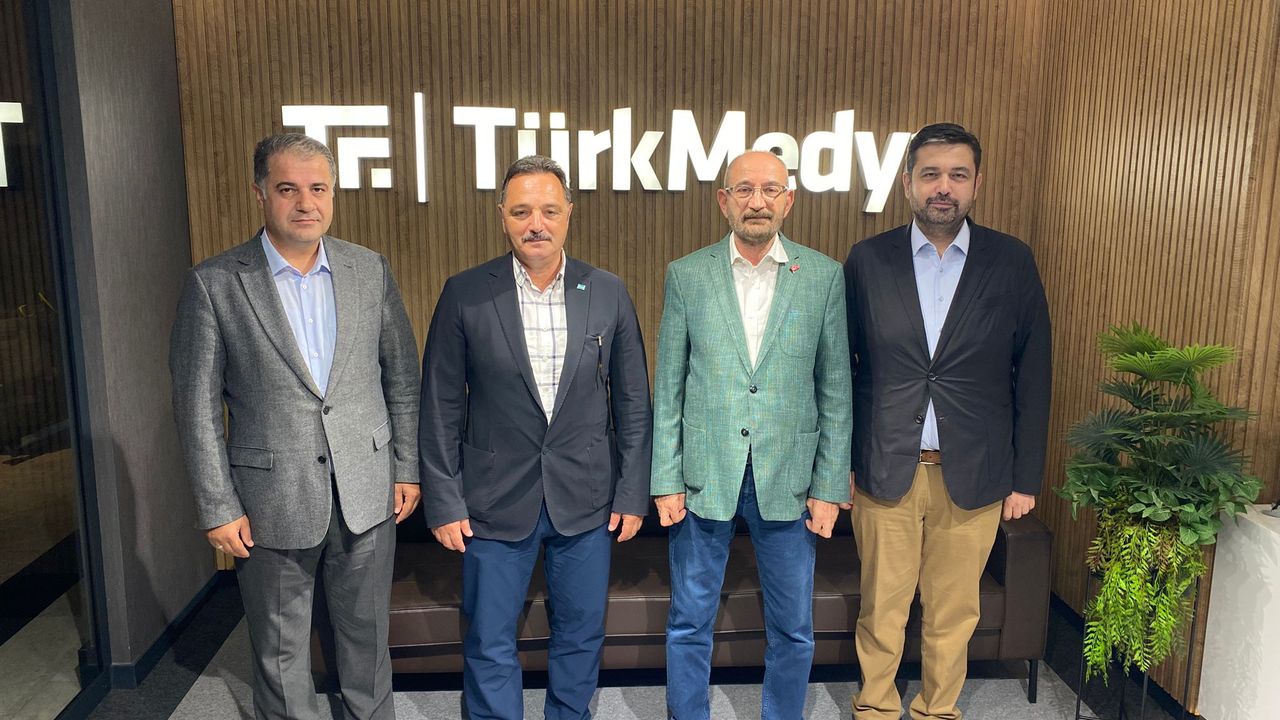 TİMBİR'den Akşam gazetesi Ankara Temsilcisi Emin Pazarcı'ya ziyaret