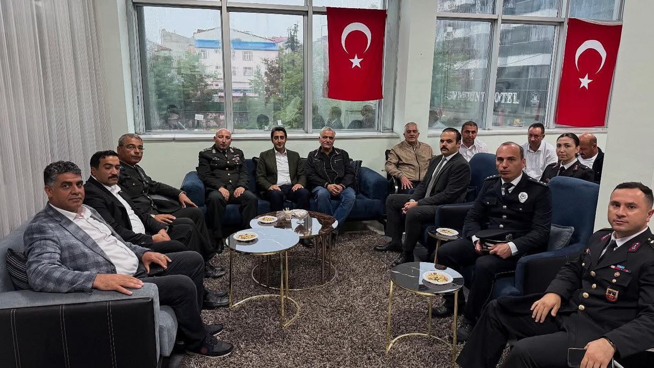 Kaymakam Aslantatar ve Başkan Kılıç’tan Şehit Aileleri ve Gaziler Derneği’ne ziyaret