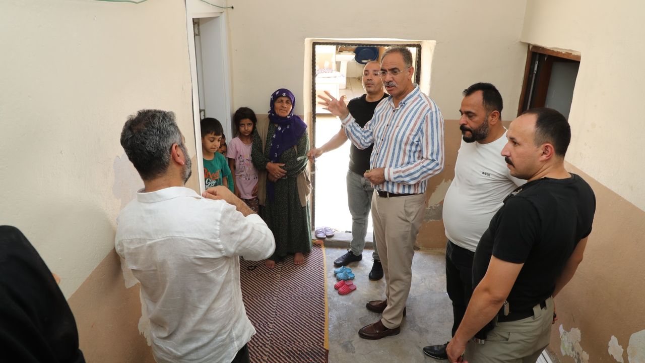 Eyyübiye Belediyesi'nden 109 aileye büyük destek