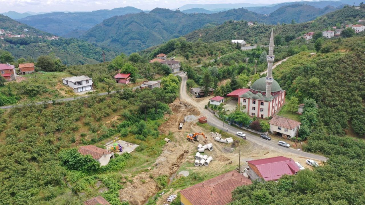 Ordu İkizce'de alt yapı hamlesi