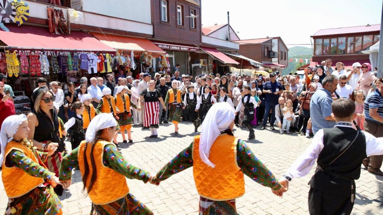 Çambaşı'nda festival coşkusu