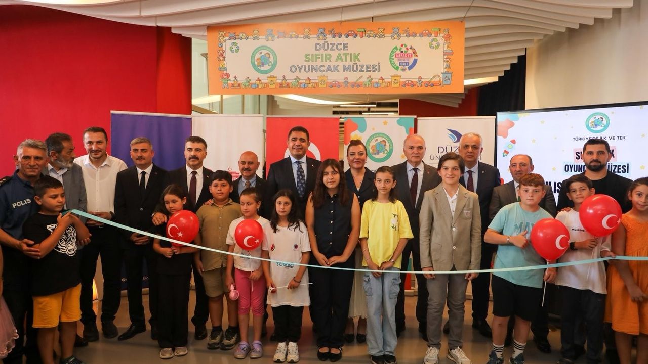 Türkiye’nin ilk ve tek oyuncak müzesi Düzce'de açıldı
