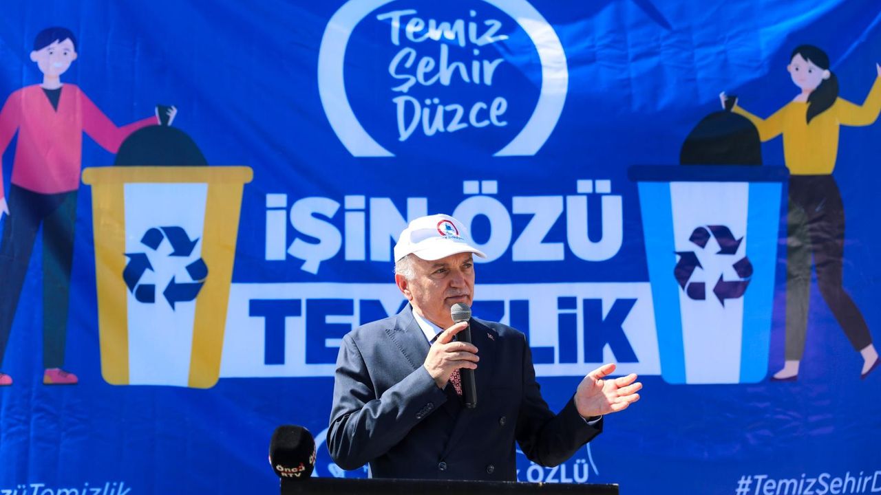 Düzce Belediyesi'nden temizlik kampanyası