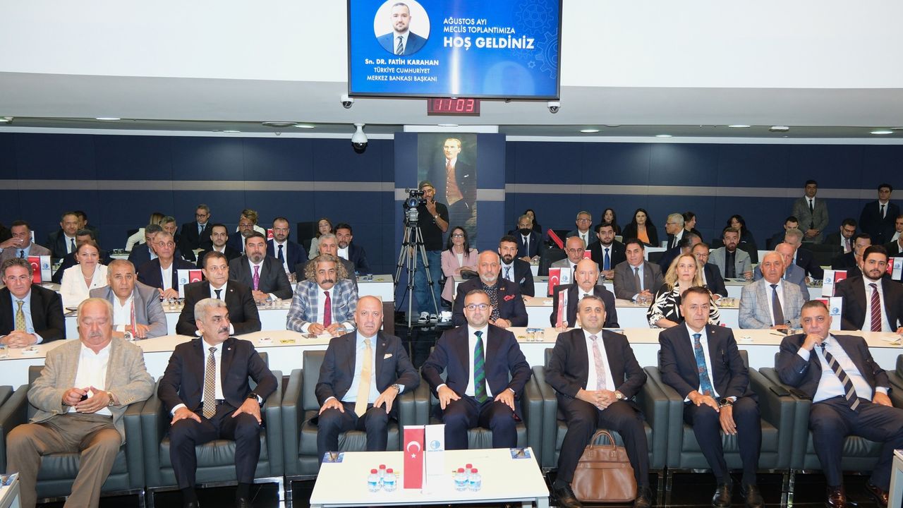 Ankara Sanayi Odası'nın konuğu Merkez Bankası Başkanı Fatih Karahan oldu