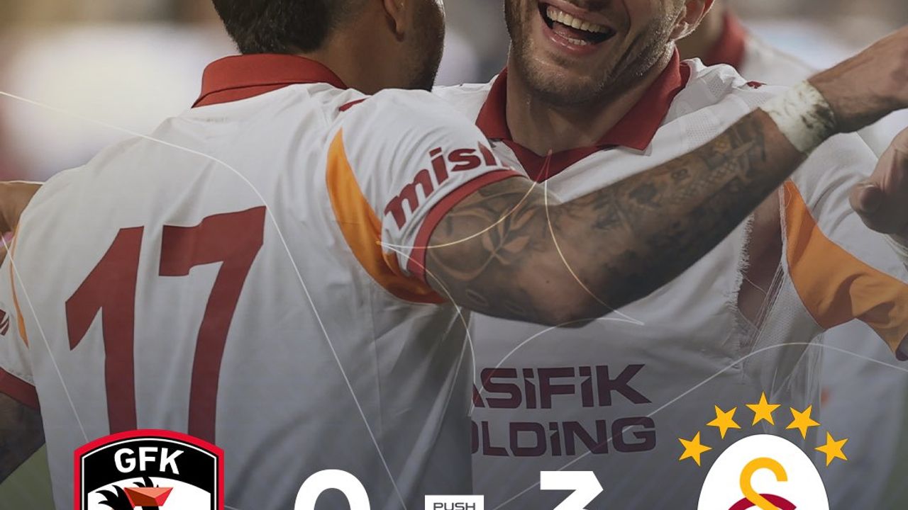 Galatasaray, sezonu 3-0’lık galibiyetle açtı
