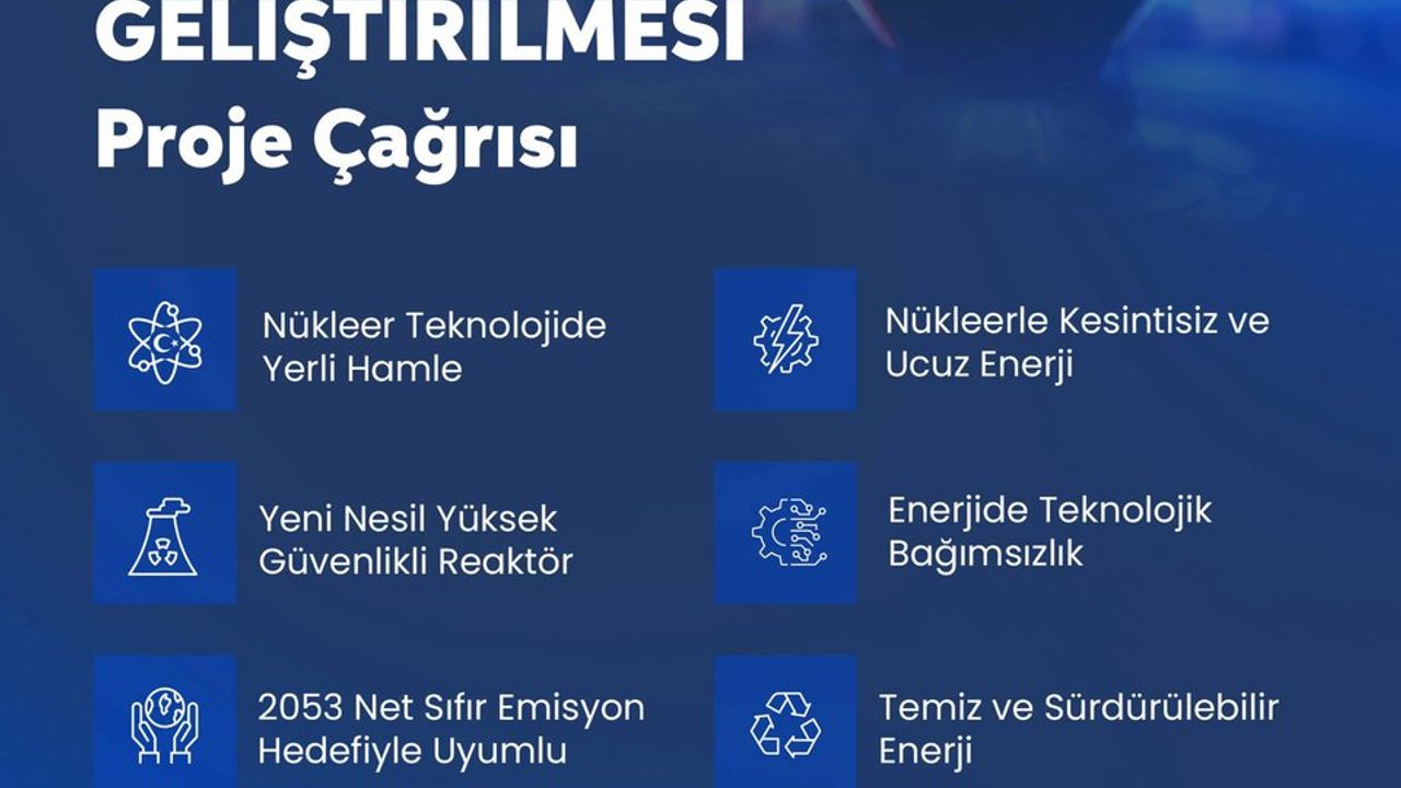Türkiye'den stratejik hamle: Yerli nükleer reaktör geliştirme çağrısı başlatıldı