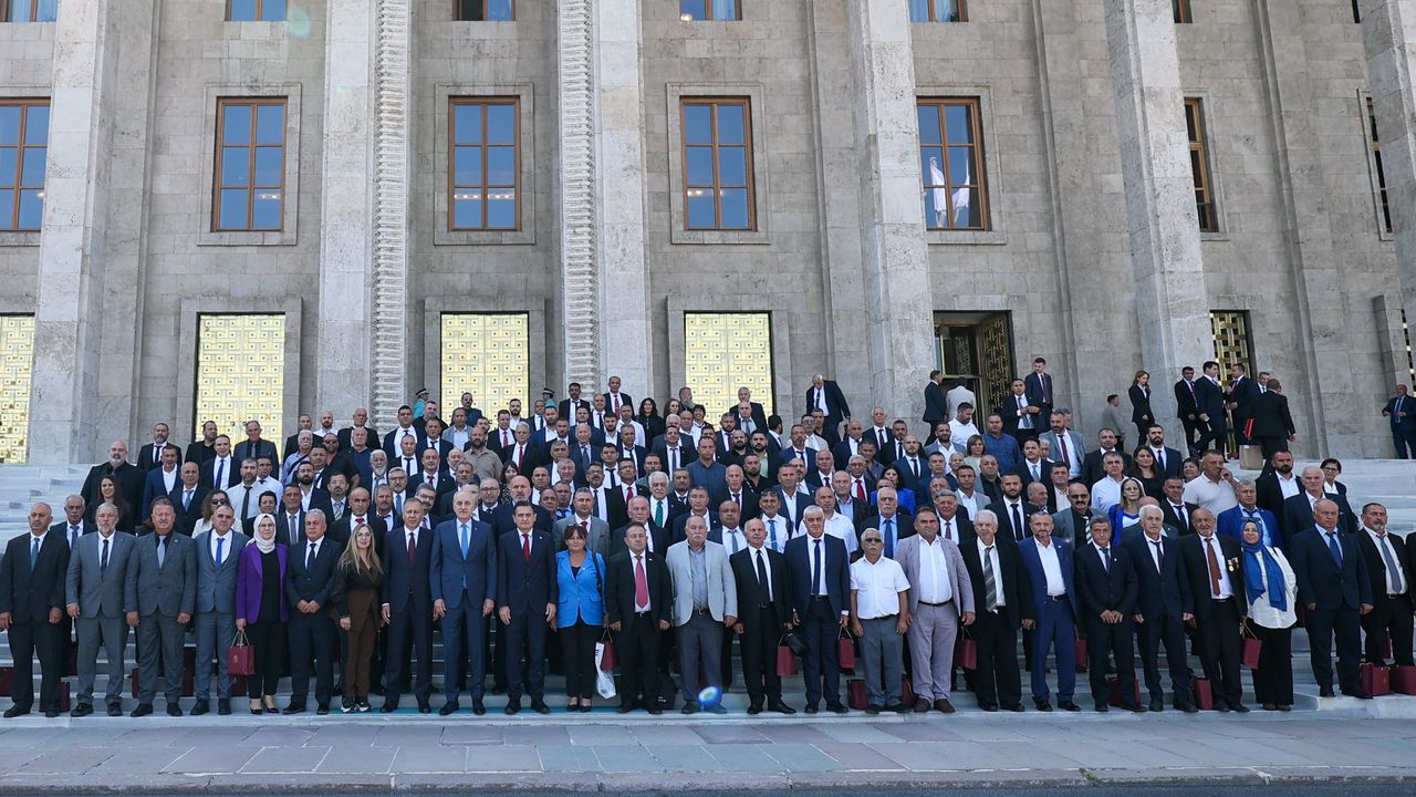 KKTC Muhtarları TBMM'de