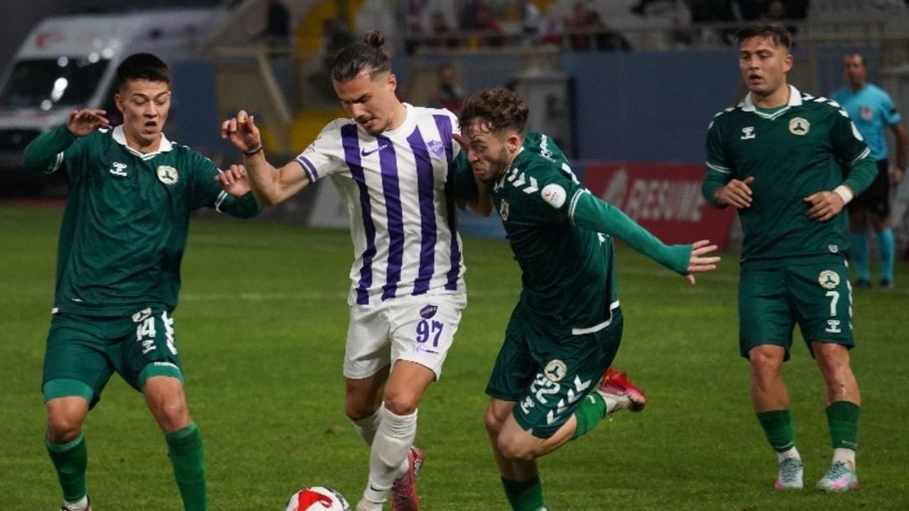 Giresunspor, Ordu deplasmanından 1 puanla dönüyor