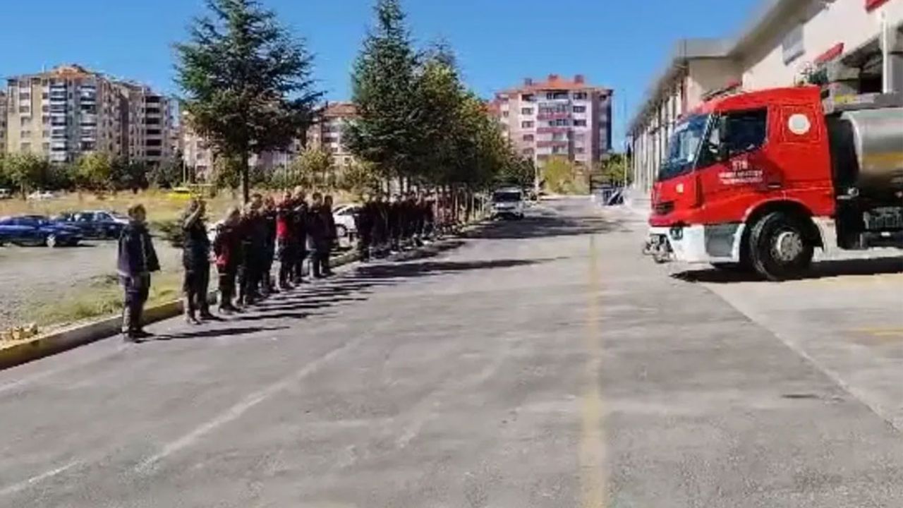 Isparta itfaiyesi’nden, Alanya'daki yangına destek