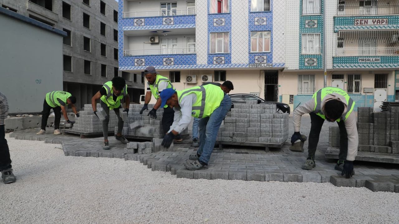 Başkan Kuş, yol yapım çalışmalarını inceledi