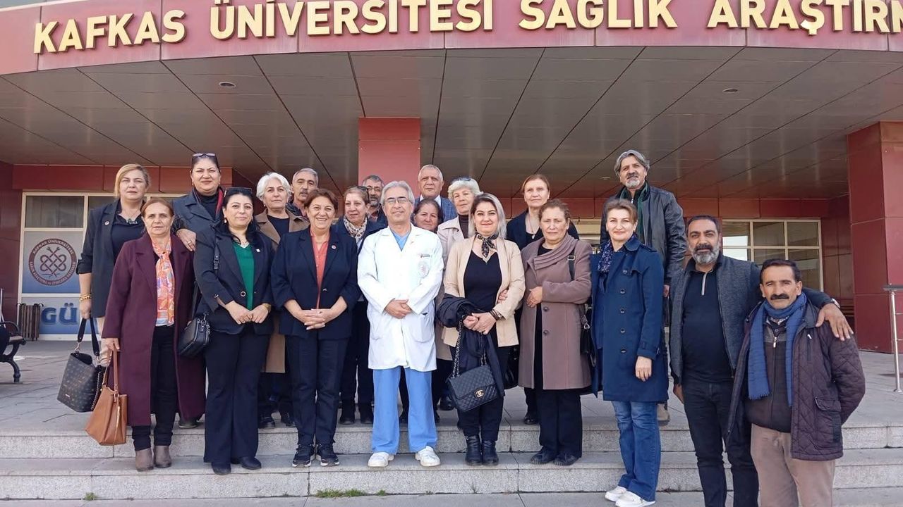 Kars CHP'den Prof. Dr. Barlas Sülü’ye hayırlı olsun ziyareti