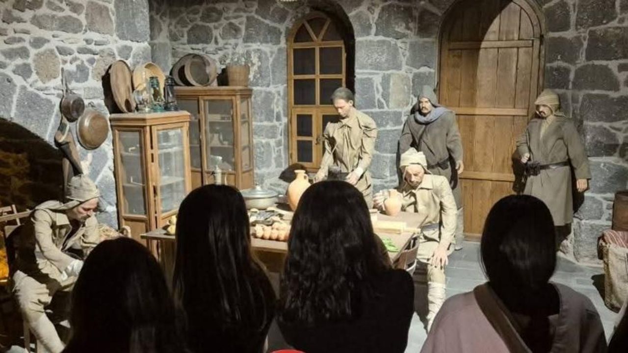 Ani Ören Yeri, Kafkas Cephesi Harp Tarihi Müzesi ve Peynir Müzesi'ne kültürel gezi düzenlendi