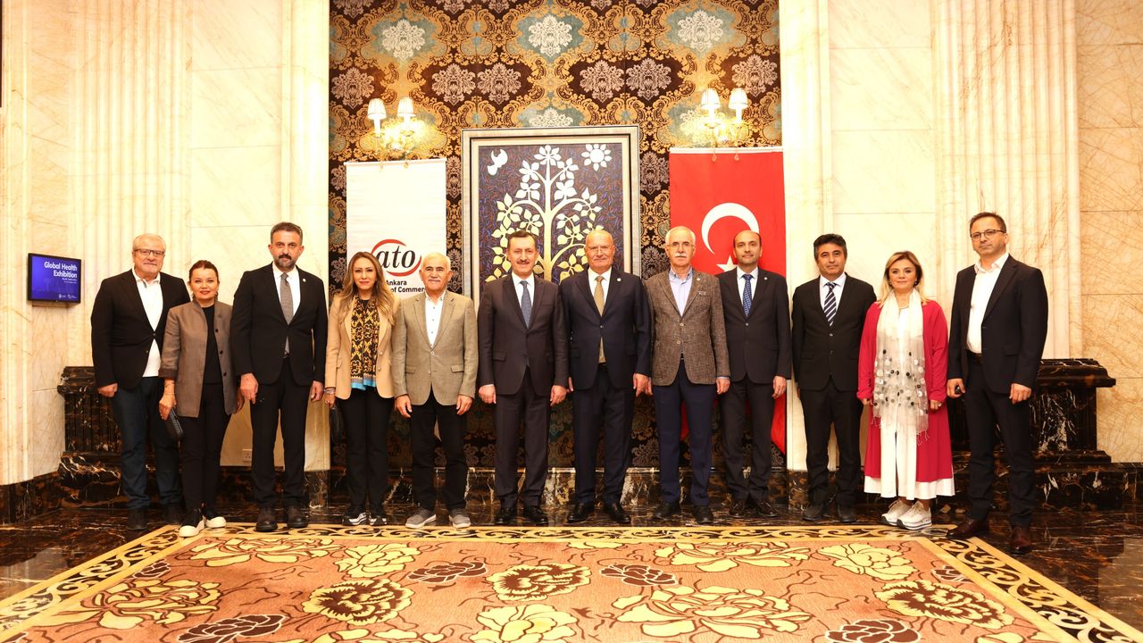 Türk sağlık sektörü, ATO öncülüğünde Riyad'da