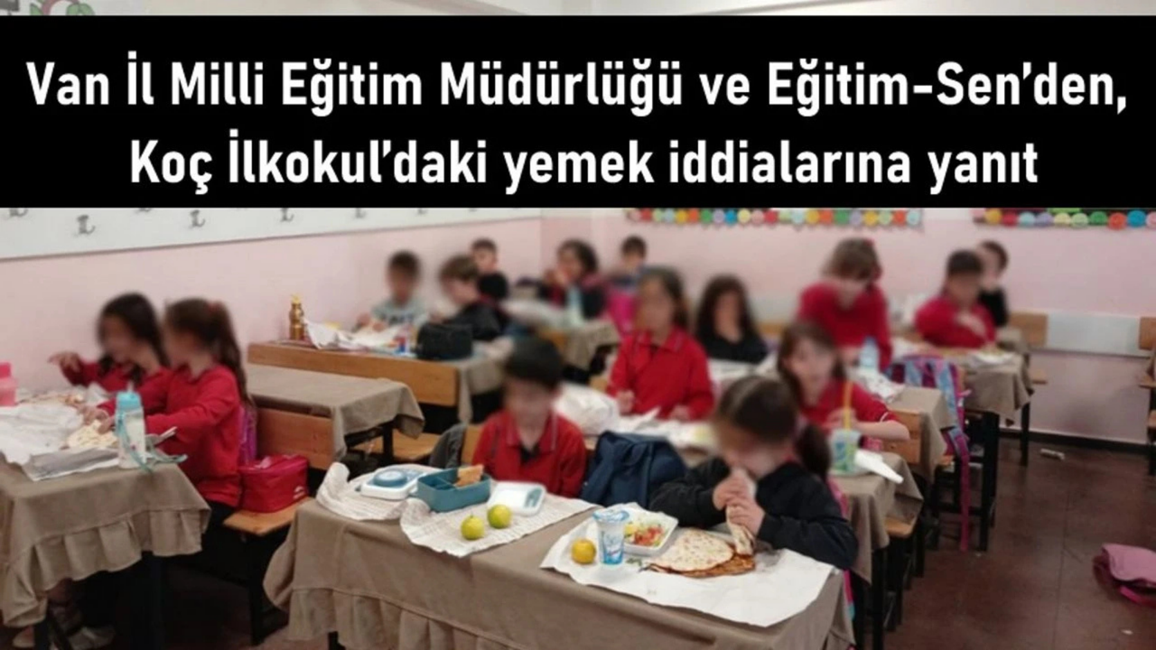 "Öğrencilere yemek verilmedi!” iddiasına okuldan cevap