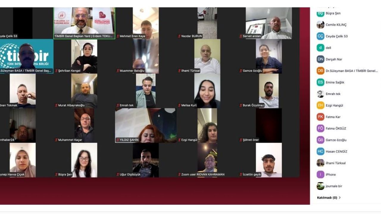 Gençlere Kriz Anında Bilgi Akışını Yönetebilme anlatıldı