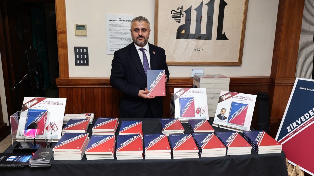 Londra'da " Zirvedekiler" kitabı lansmanı muhteşem bir katılım ile gerçekleştirildi