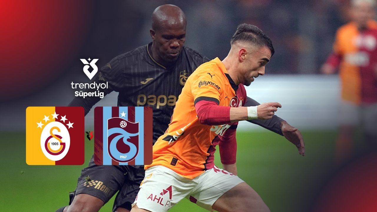 Galatasaray-Trabzonspor derbisinde muhtemel 11'ler