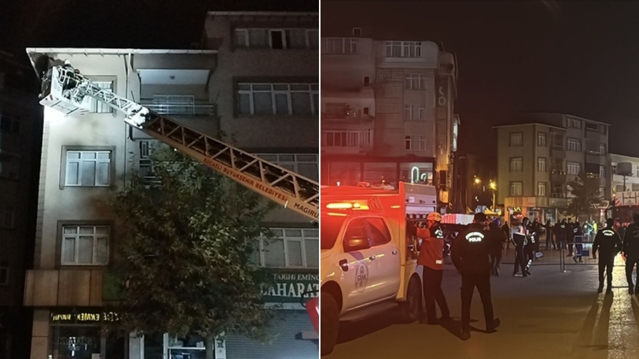 Gebze’de yıkılan binanın yanındaki binada çatlaklar oluştu: 3 bina boşaltıldı