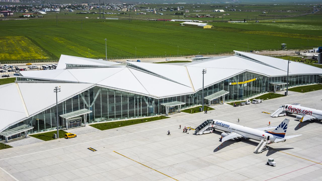 Kars Harakani Havalimanı’nda ekim ayı yolcu trafiği açıklandı