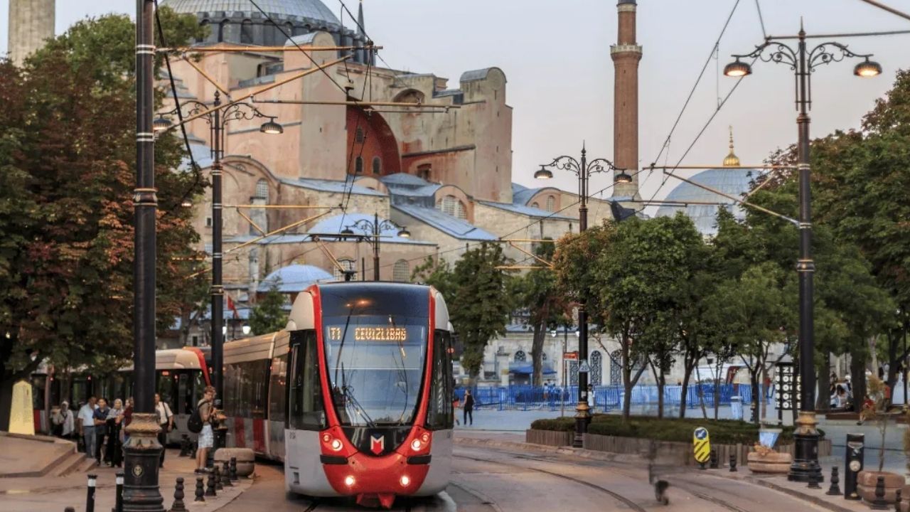 İstanbul'da tramvay seferlerinde geçici düzenleme