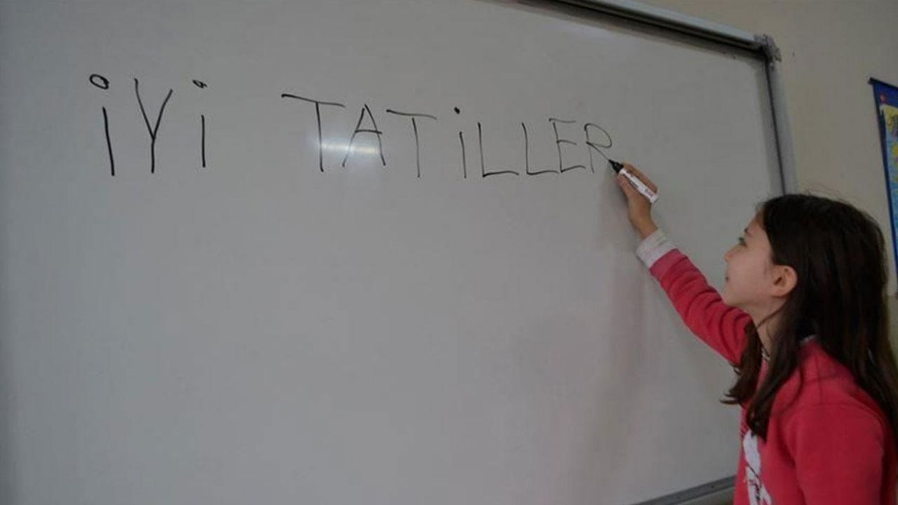 Okullarda ara tatil bugün başlıyor